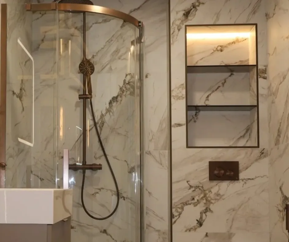 Curved Forms & Coordinated Finishes